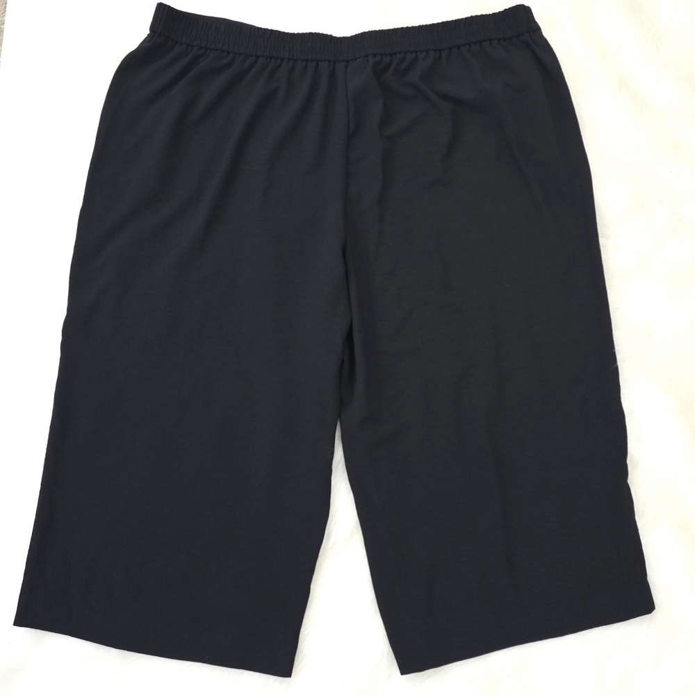 Nine West Wide Leg Cropped Pants - Picture 2 of 4